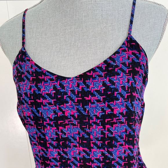 DEREK LAM 10 CROSBY ~ TIERED MINI-DRESS SIZE 8 - Picture 5 of 9